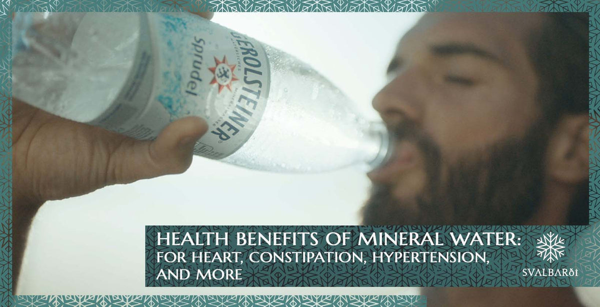 Health Benefits of Mineral Water: For Heart, Constipation