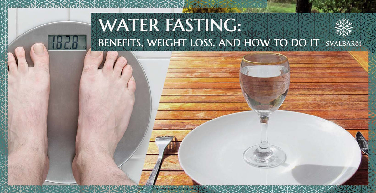 water fasting before and after weight loss