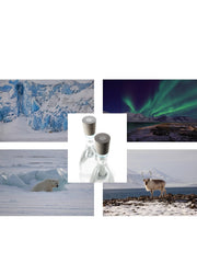 Holiday Two-pack with Svalbard nature print (€89,95/bottle)